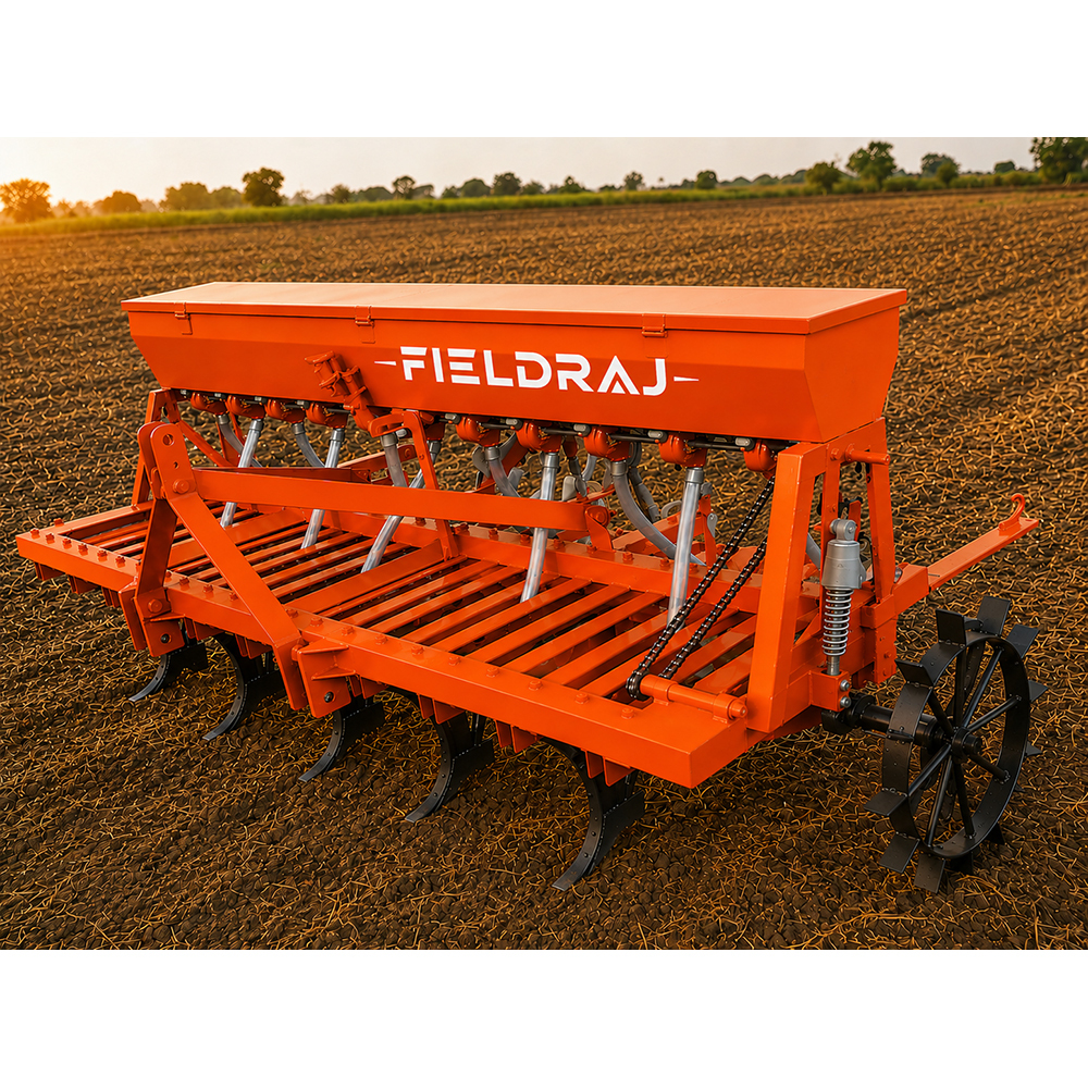 Tractor Mounted Seed Drill Machine