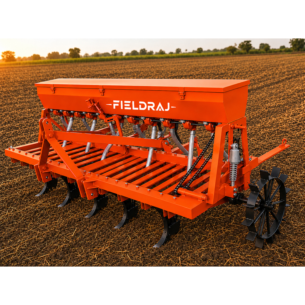 Tractor Mounted Seed Drill Machine