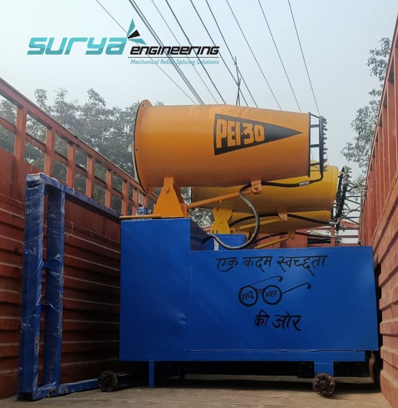 Anti Smog Machine - Stainless Steel, 1000 Liter Capacity, 8x8x8 Feet Dimensions | 1100 Kg Weight, 220 Volt Operation, 1 Year Warranty