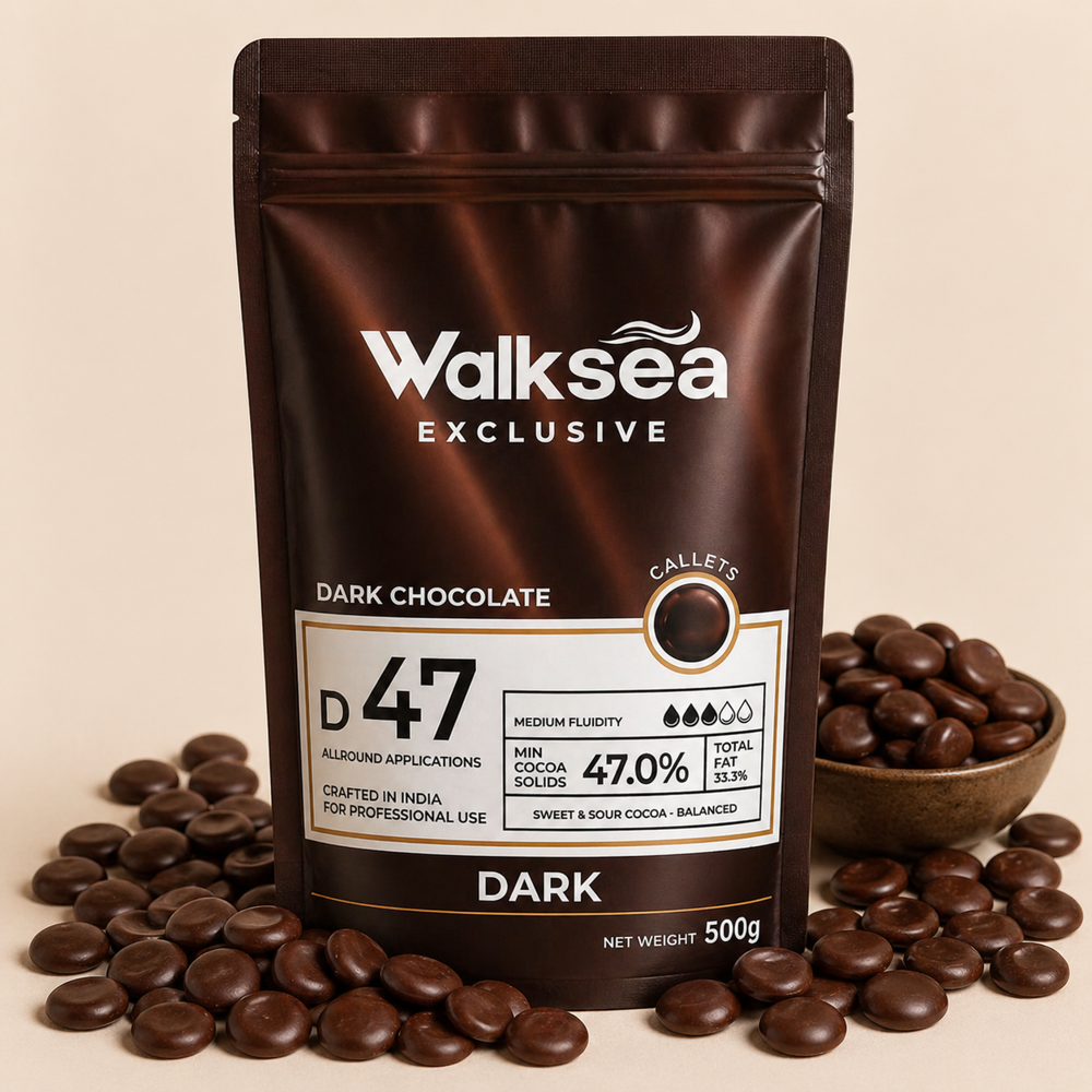 47% Dark Couverture Chocolate Callets