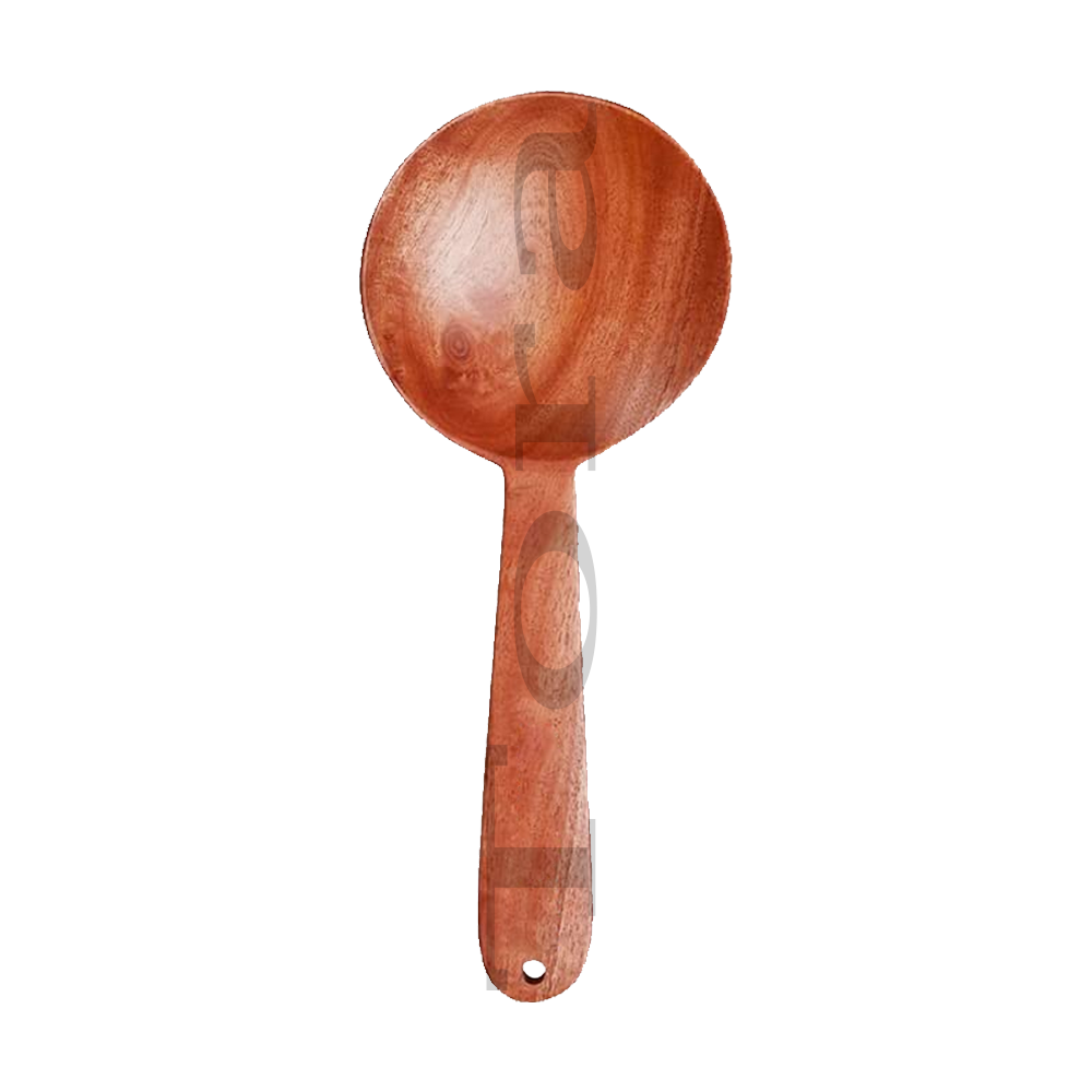 Tora Neem Wood Ladle Export Quality Handmade (TCNU9034)