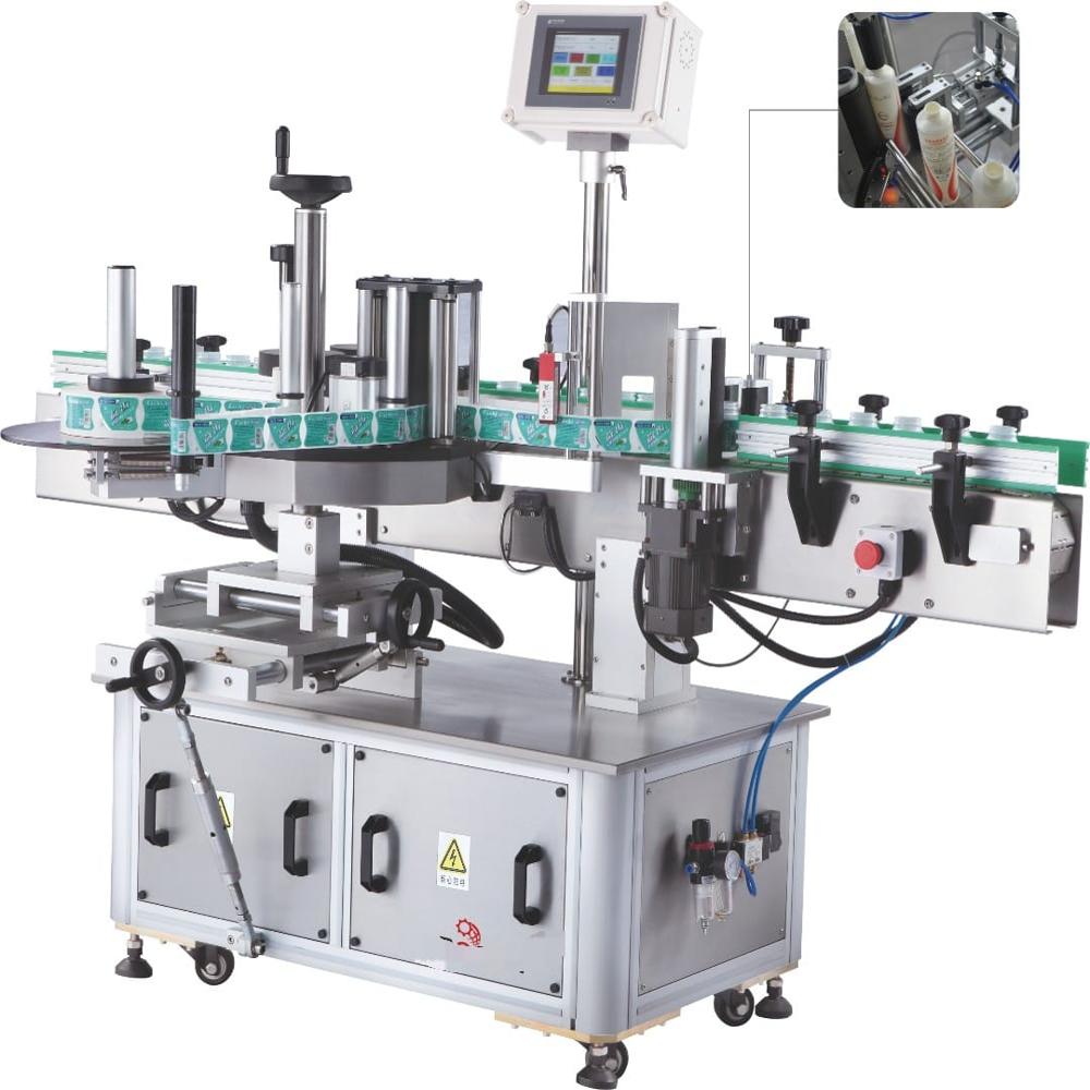 Fully Automatic Sticker Labeling Machine - Stainless Steel, Electric Drive Type | No-bottle No-label System, Fast Printing Speed At 100 Bottles/min, User-friendly Design For Flat/oval/square Products