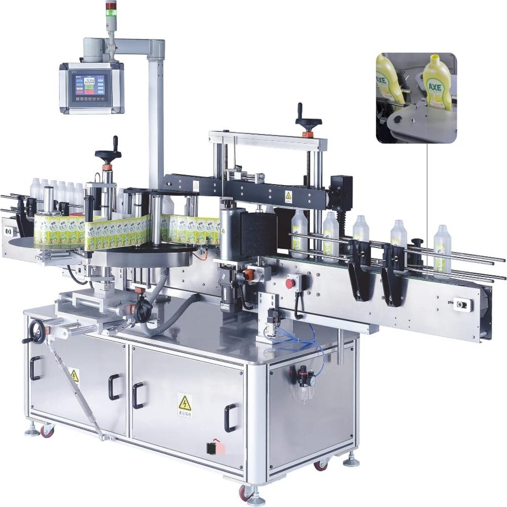 Fully Automatic Sticker Labeling Machine - Stainless Steel, Electric Drive Type | No-bottle No-label System, Fast Printing Speed At 100 Bottles/min, User-friendly Design For Flat/oval/square Products