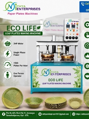 semi Automatic paper plates making machine