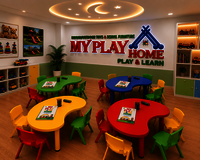 PLAY SCHOOL TABLE (MOON TABLE)