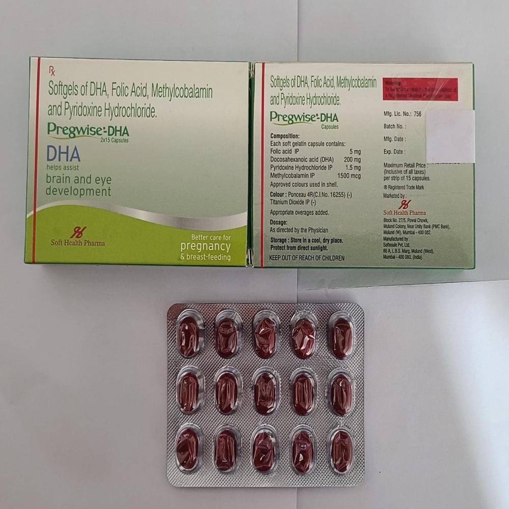 Pregwise Dha Capsule - Drug Type: General Medicines