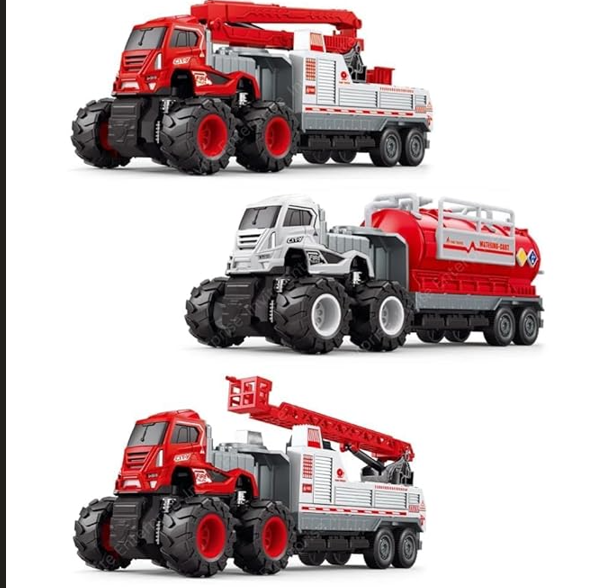 Die Cast Musical Trailer Truck