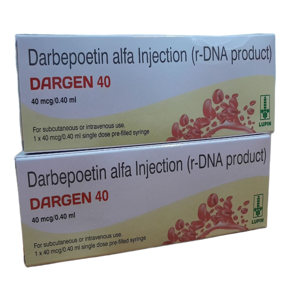 Dargen 40mcg - Darbepoetin Alfa Injection (r-DNA product)