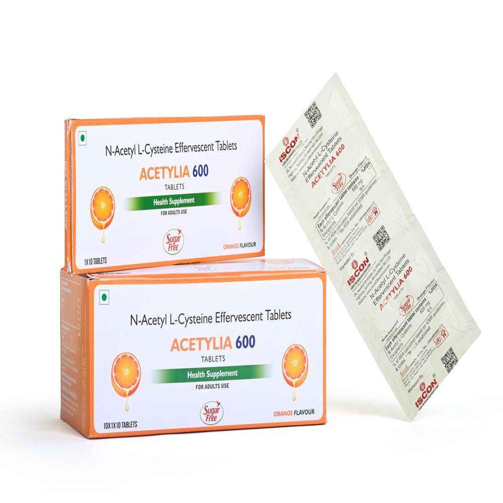 N-Acetyl L-Cysteine Effervescent Tablet