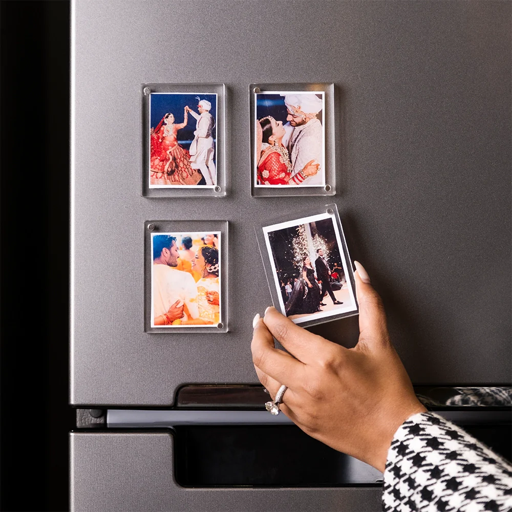 Square Fridge Magnet - Color: Multicolor