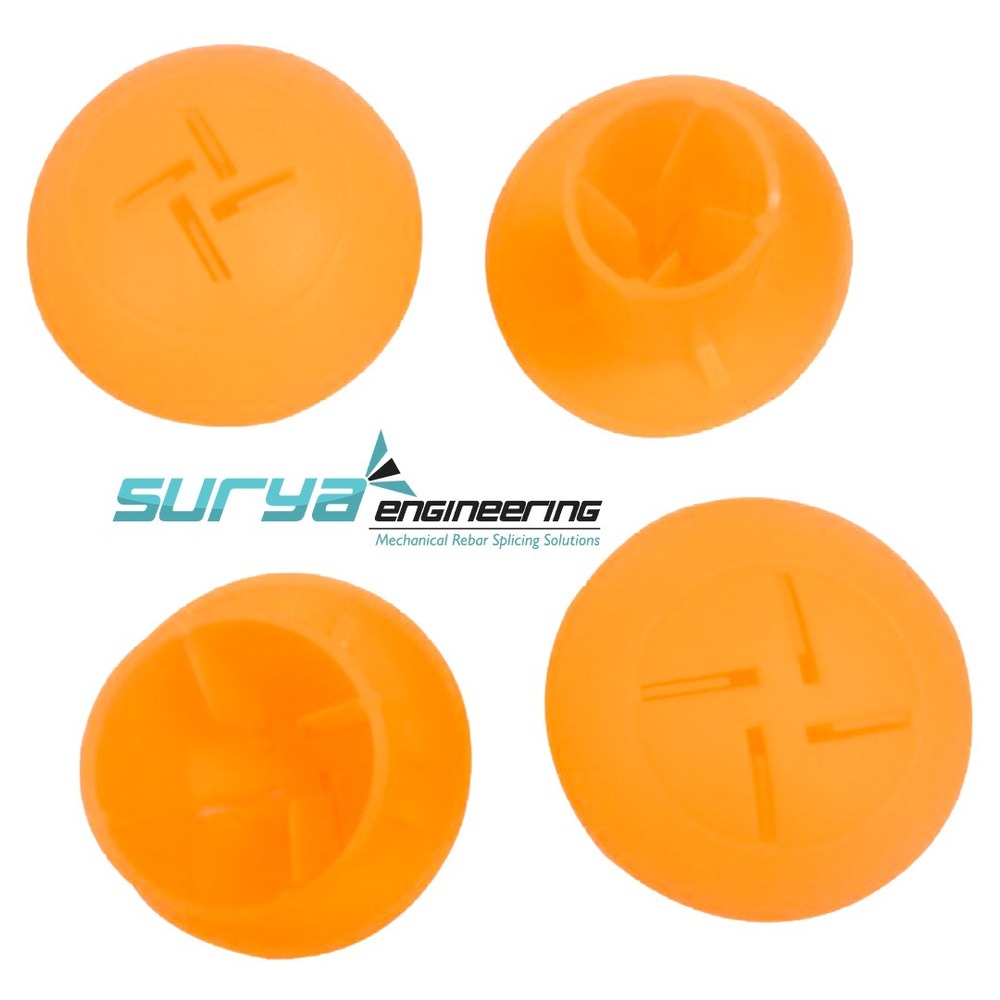 Rebar safety caps