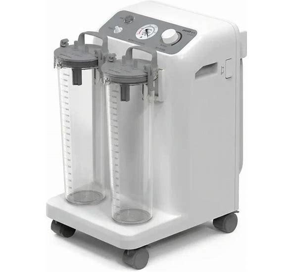Yuwell 7A-23A Suction Apparatus 2 Bottle (20LPM) 2 x 2 Liter Polycarbonate Jar