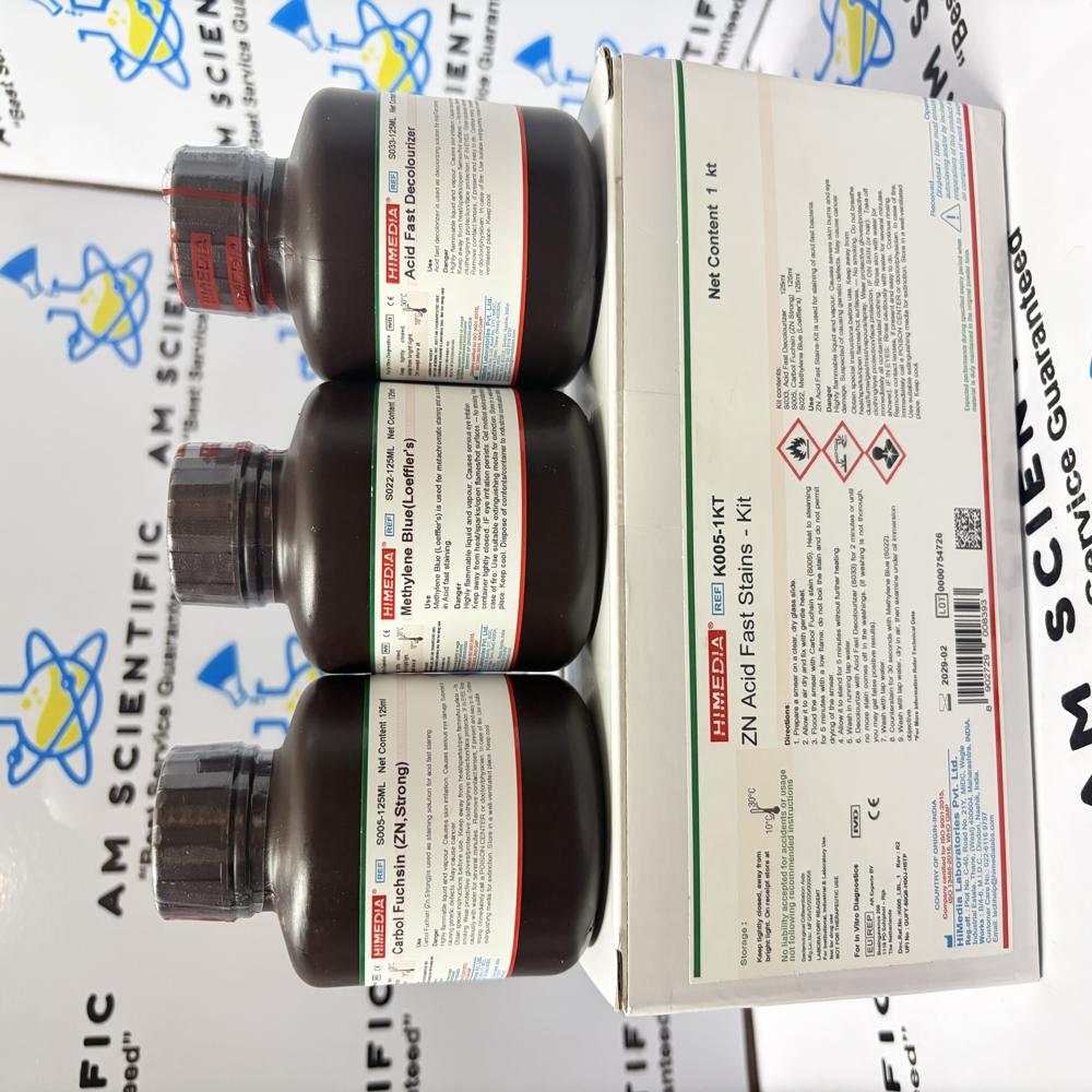 Zinc Acid Fast Stains Kit Himedia 1KT