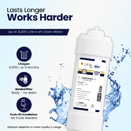 Bio+ Opal GAC 8*2.5 Inch (White) (GE)