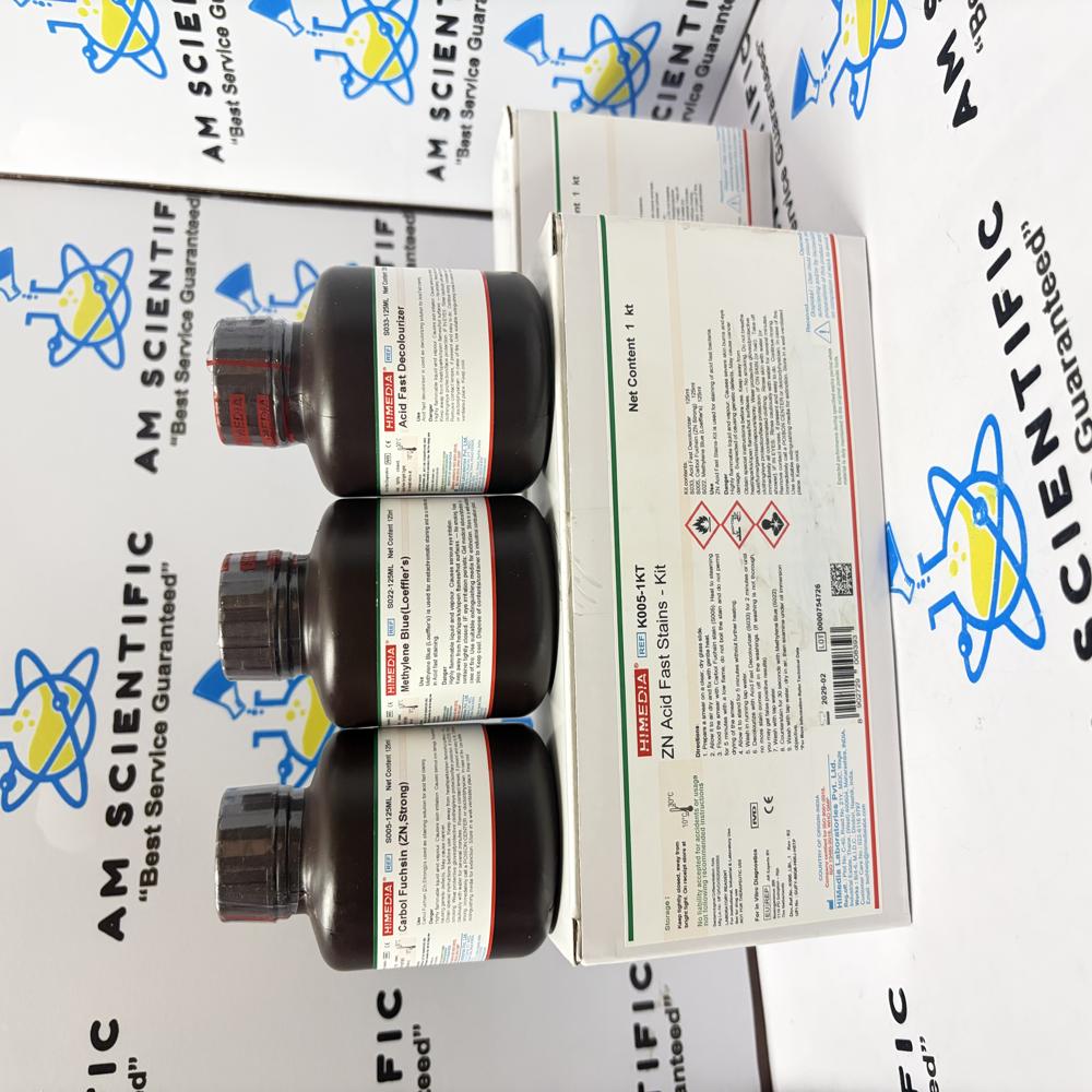 Zinc Acid Fast Stains Kit Himedia 1KT