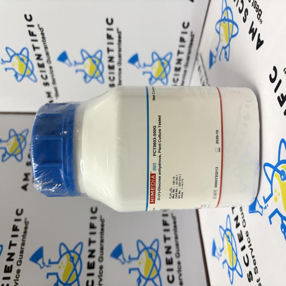 D-(+)-Glucose anhydrous, Plant Culture Tested Himedia 500G