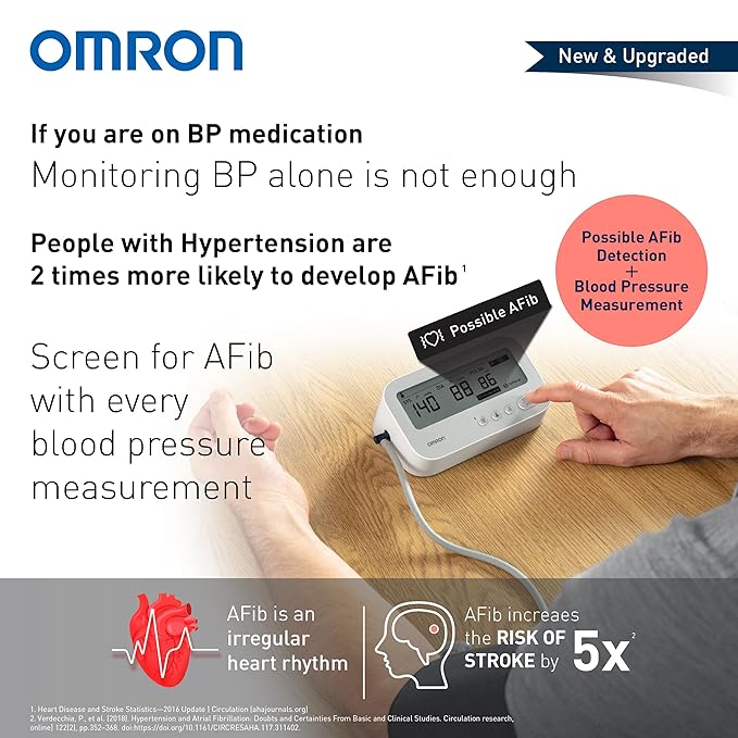 Omron HEM-7194T1 FLBIN Upper Arm Automatic Blood Pressure Monitor