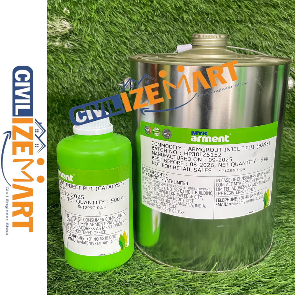 MYK Arment Inject PU-1 Waterproofing Chemical