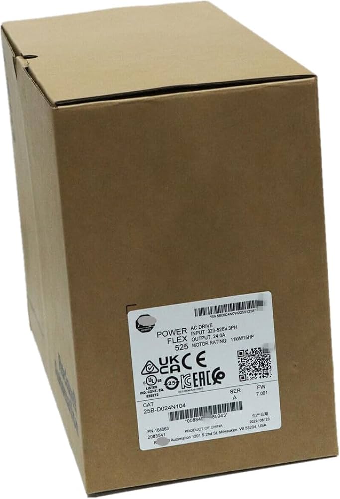 25b-d024n104 Powerflex 525 11kw (15hp) Ac Drive