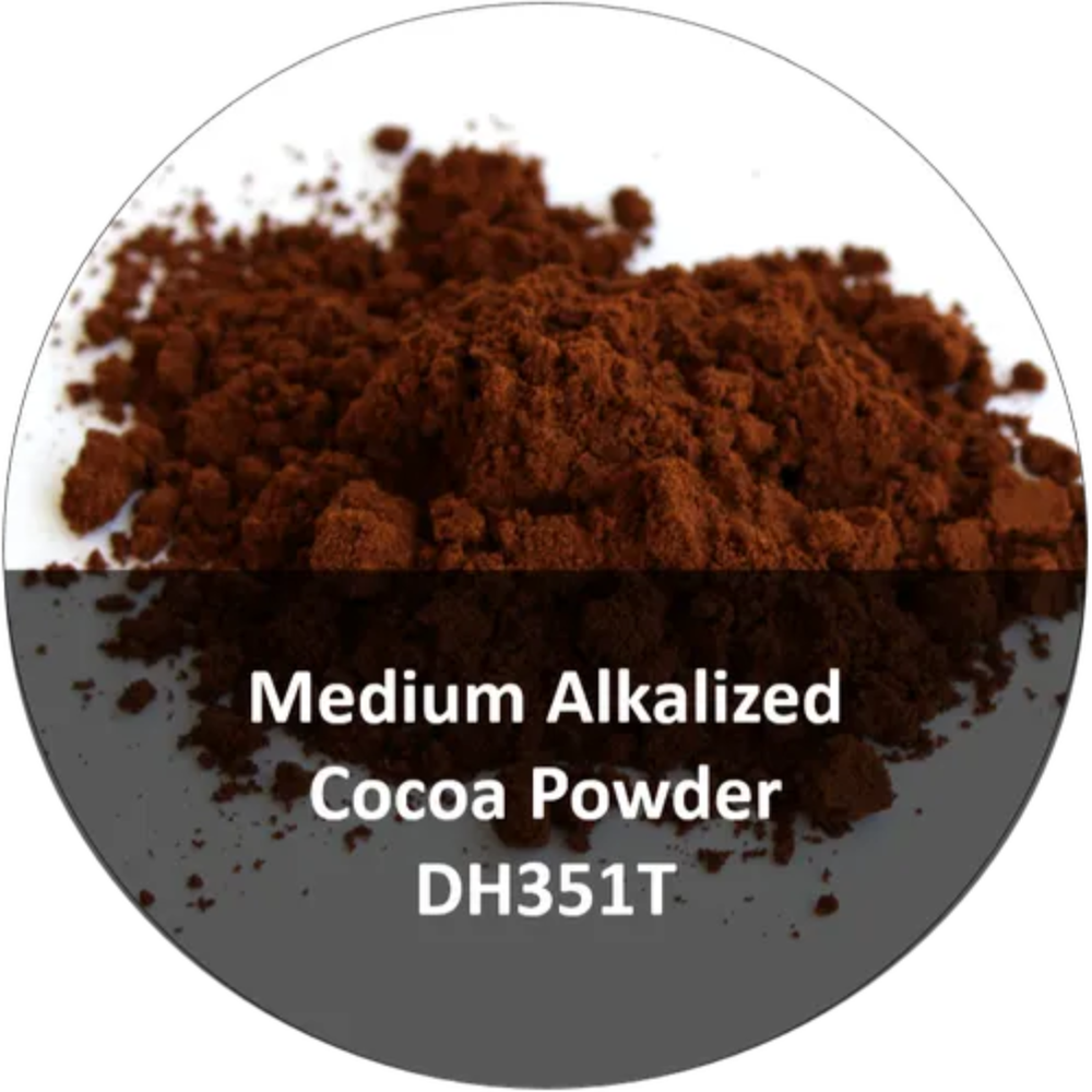 Alkalized cocoa powder