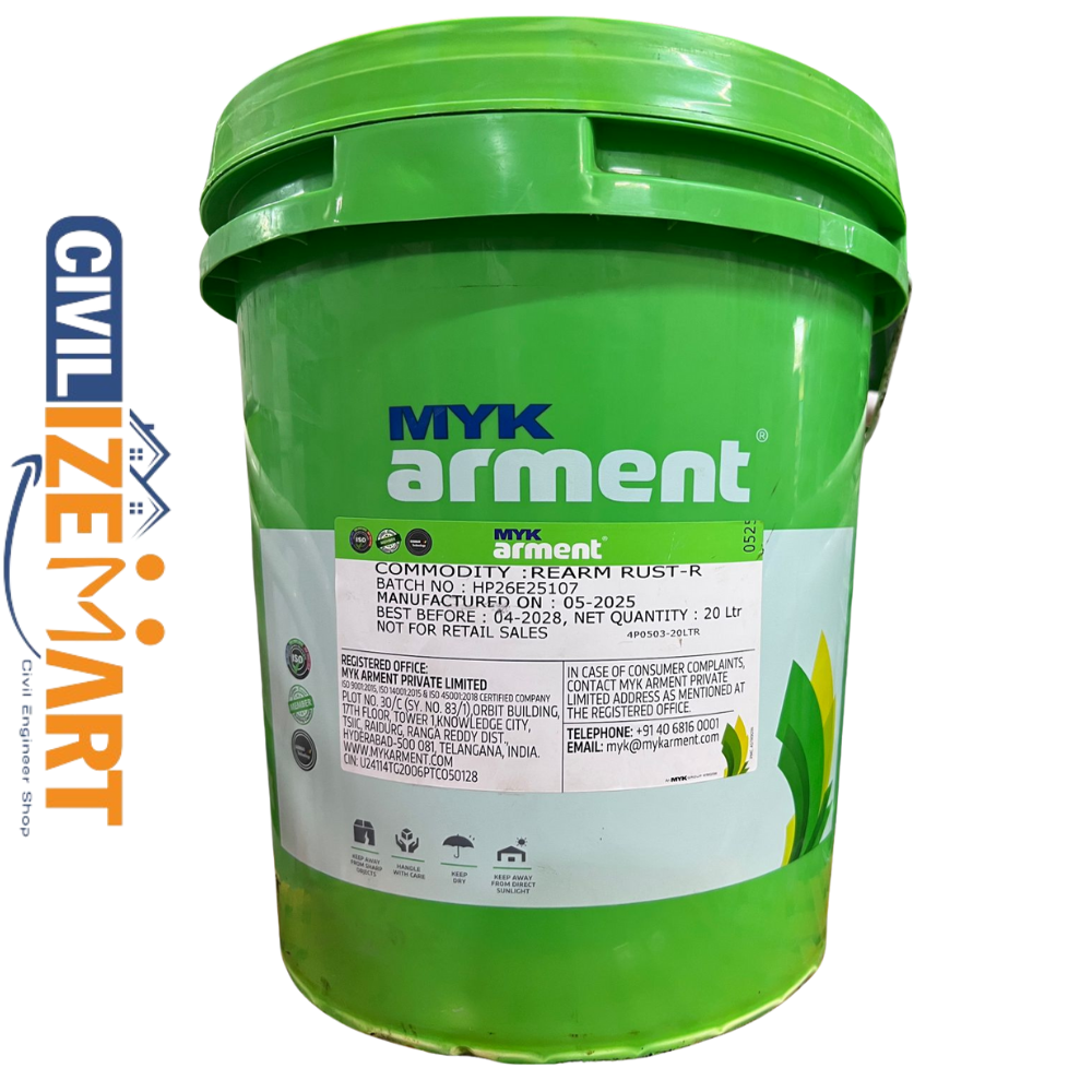Myk Arment Rust-r Waterproofing Chemical - Application: Reinforcement Bars
