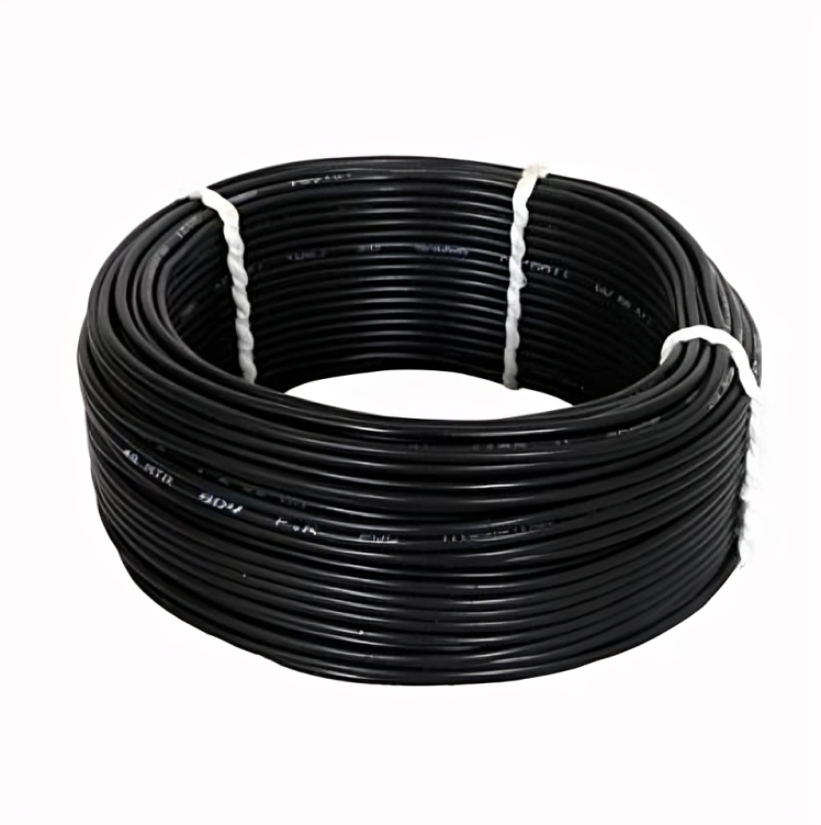 POLYCAB :-DC CABLE POLYCAB 4 MM EN TYPE  (Black)