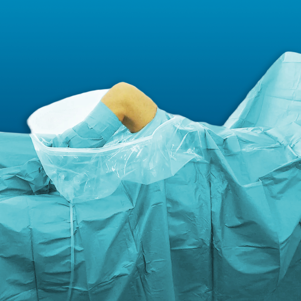 Disposable Orthopedic Knee Arthroscopy Surgery Drape Pack Kit Knee Arthroscopy Drape
