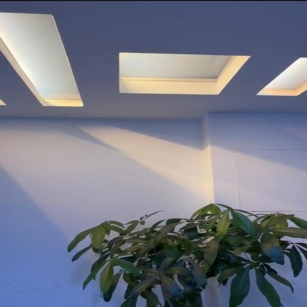 Sunroof Light Panel - Polycarbonate 600x600 mm, Frosted White | Fire-Rated, UV Resistant, Soft Daylight, Acoustic Backing Available