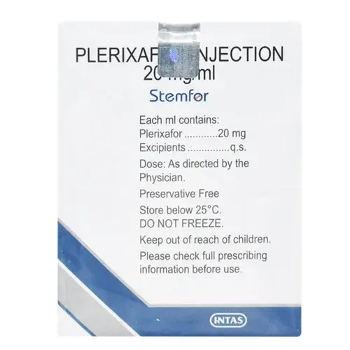Stemfor Plerixafor 20mg Injection, Stem Cell Mobilizer Injection