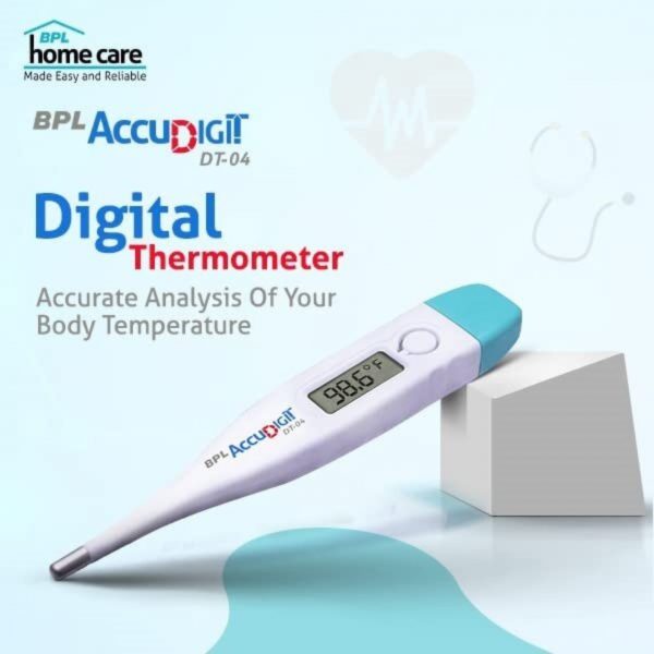 BPL Medical Technologies Accudigit DT-04 Mercury-Free Digital Thermometer