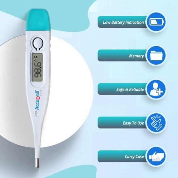 BPL Medical Technologies Accudigit DT-04 Mercury-Free Digital Thermometer