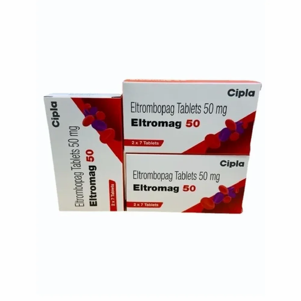 Eltromag Eltrombopag 50mg Tablet, Thrombocytopenia (Low Platelet Count) Treatment Medicine