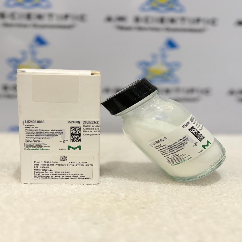 Potassium Hydrogen Phthalate (Volumetric Grade), Merck, 80 g
