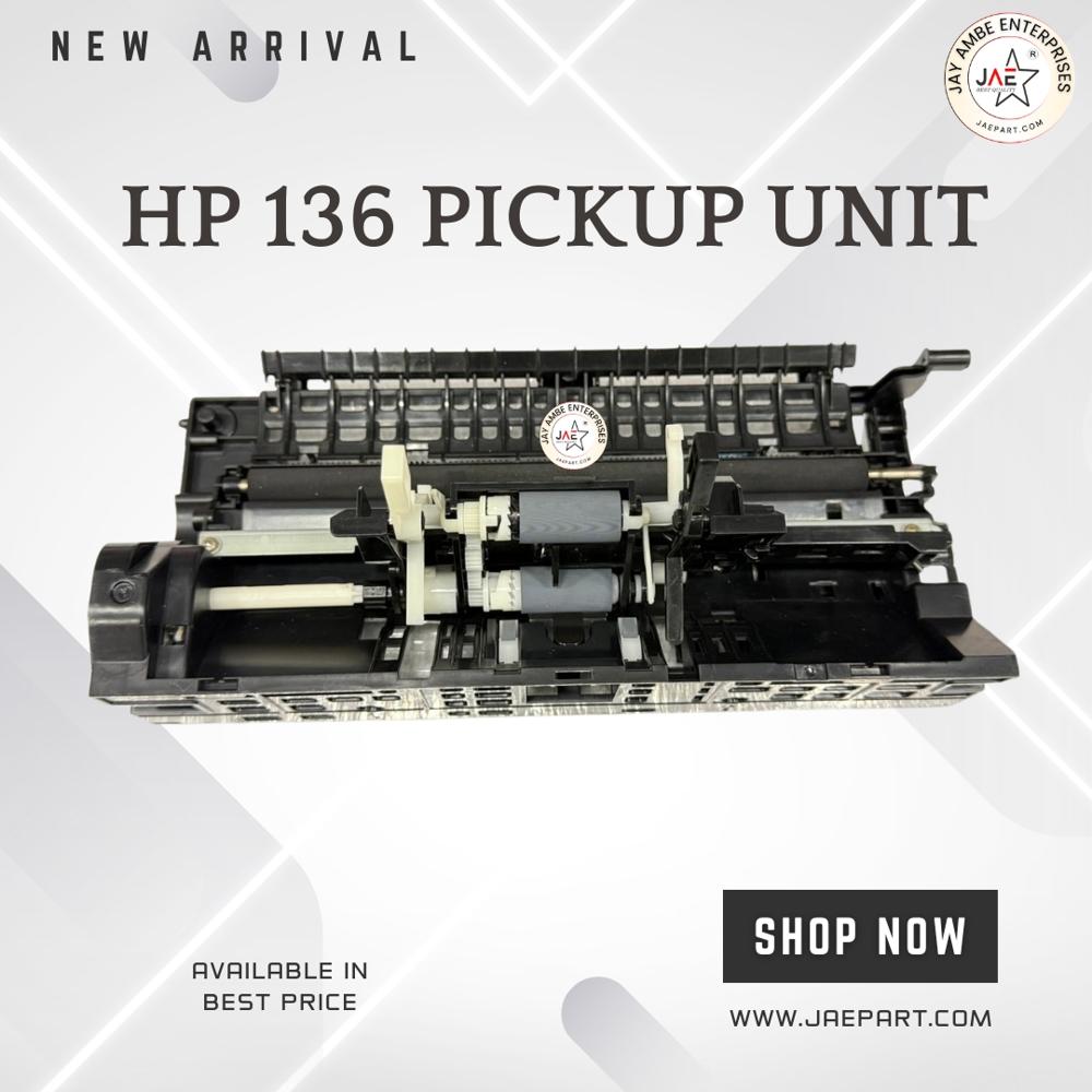Hp 136 Pickup Unit - Industrial Grade Abs Plastic, 9 Cm, Black | Oem Equivalent, Easy Installation, Low Noise