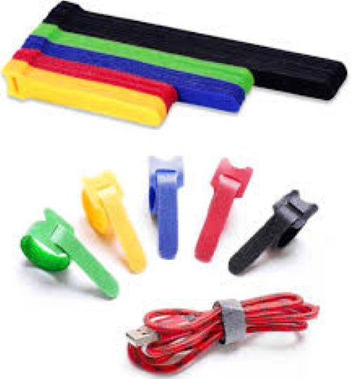 Hook And Loop Cable Tie Releasable