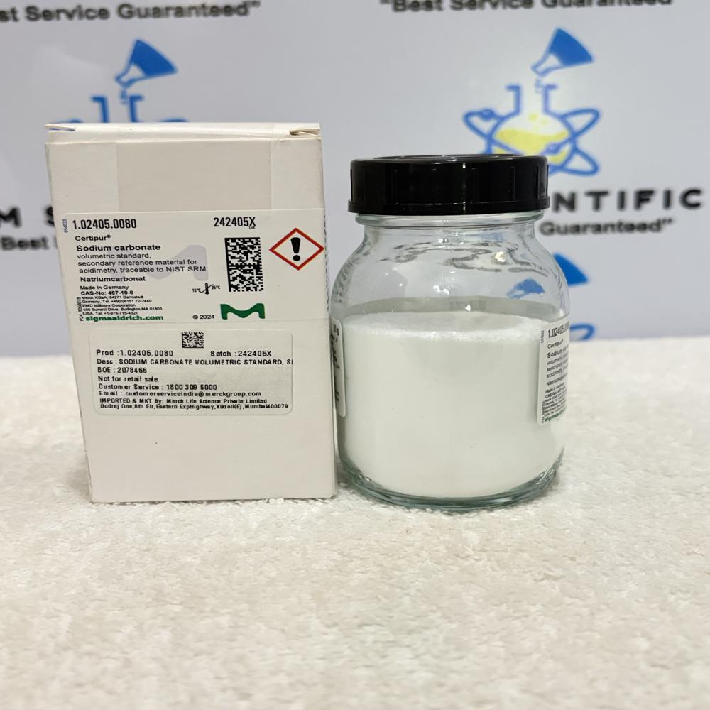Sodium Carbonate Volumetric Standard Merck, 80g