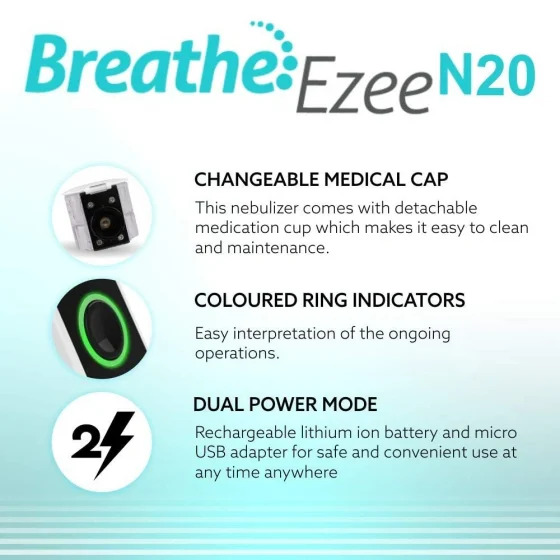 BPL Medical Technologies Breathe Ezee N20 Nebulizer