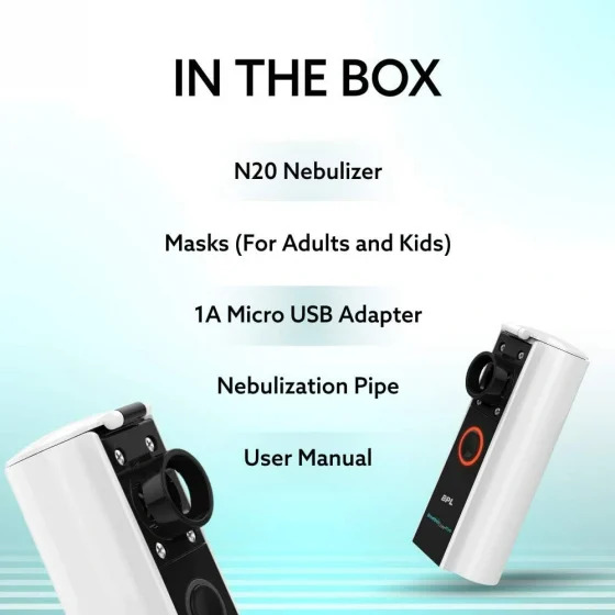 BPL Medical Technologies Breathe Ezee N20 Nebulizer