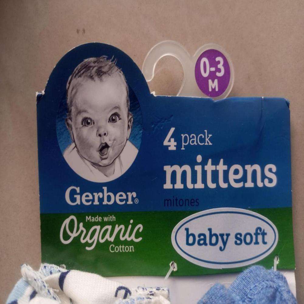 new born baby hand mittens