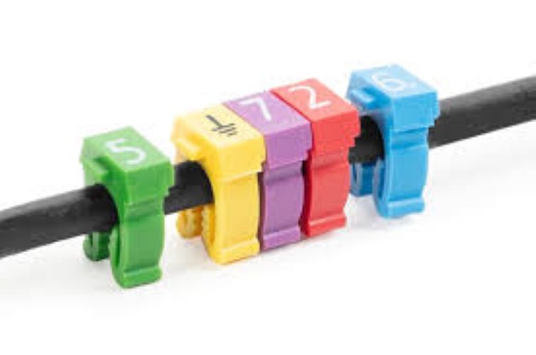 Pre printed Cable Marking Ferrule , PVC