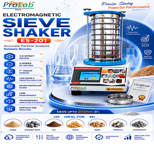 Electromagnetic Sieve Shaker - Accuracy: Conforms To Iso 3310 Standards