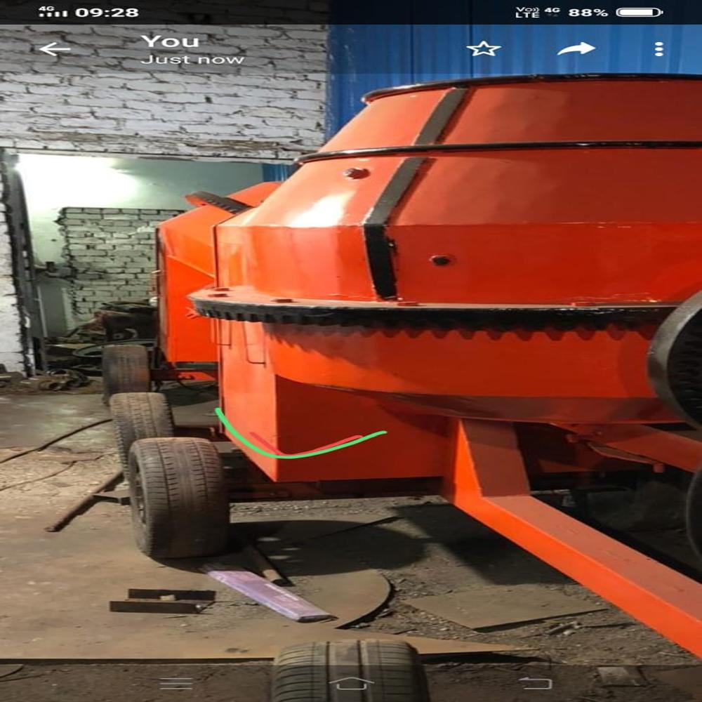 Concrete Mixer Machine Full Bag