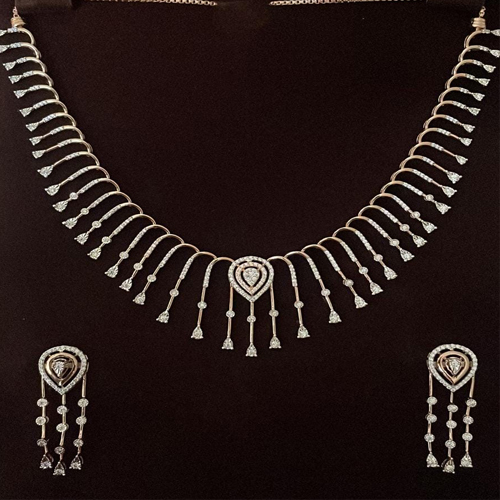   Diamond Necklace Set 