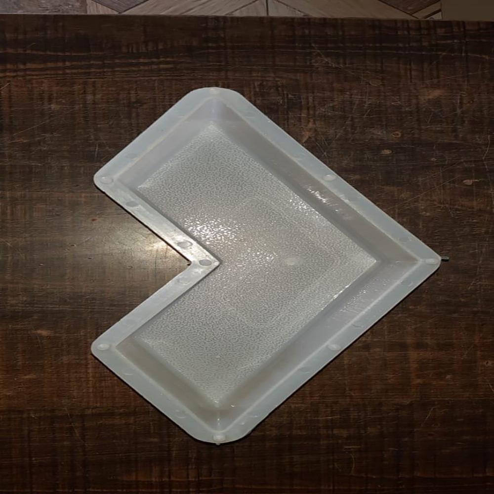 Plastic White Milano Paver Block Mould