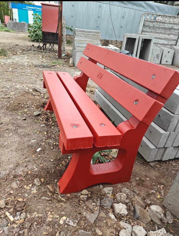 Fiber Moulds For Park Benches , Prefabricated Walls