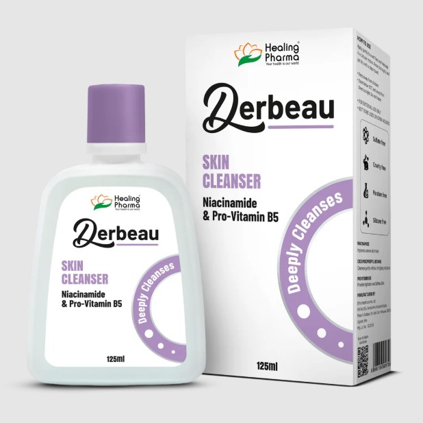 Derbeau Skin Cleanser with Niacinamide & Pro-Vitamin B5