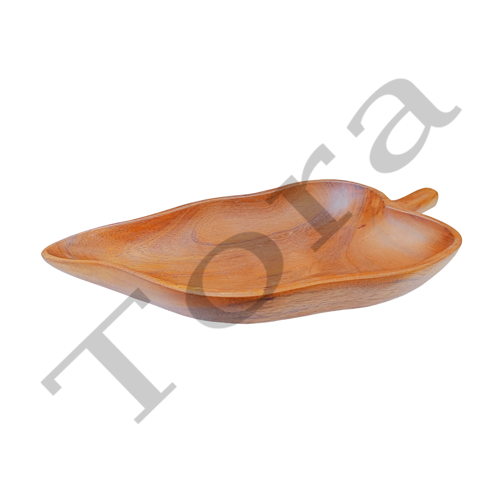 Tora Neem Wooden Bowl for Salad Serving Export Quality Handmade (TCNB10008)