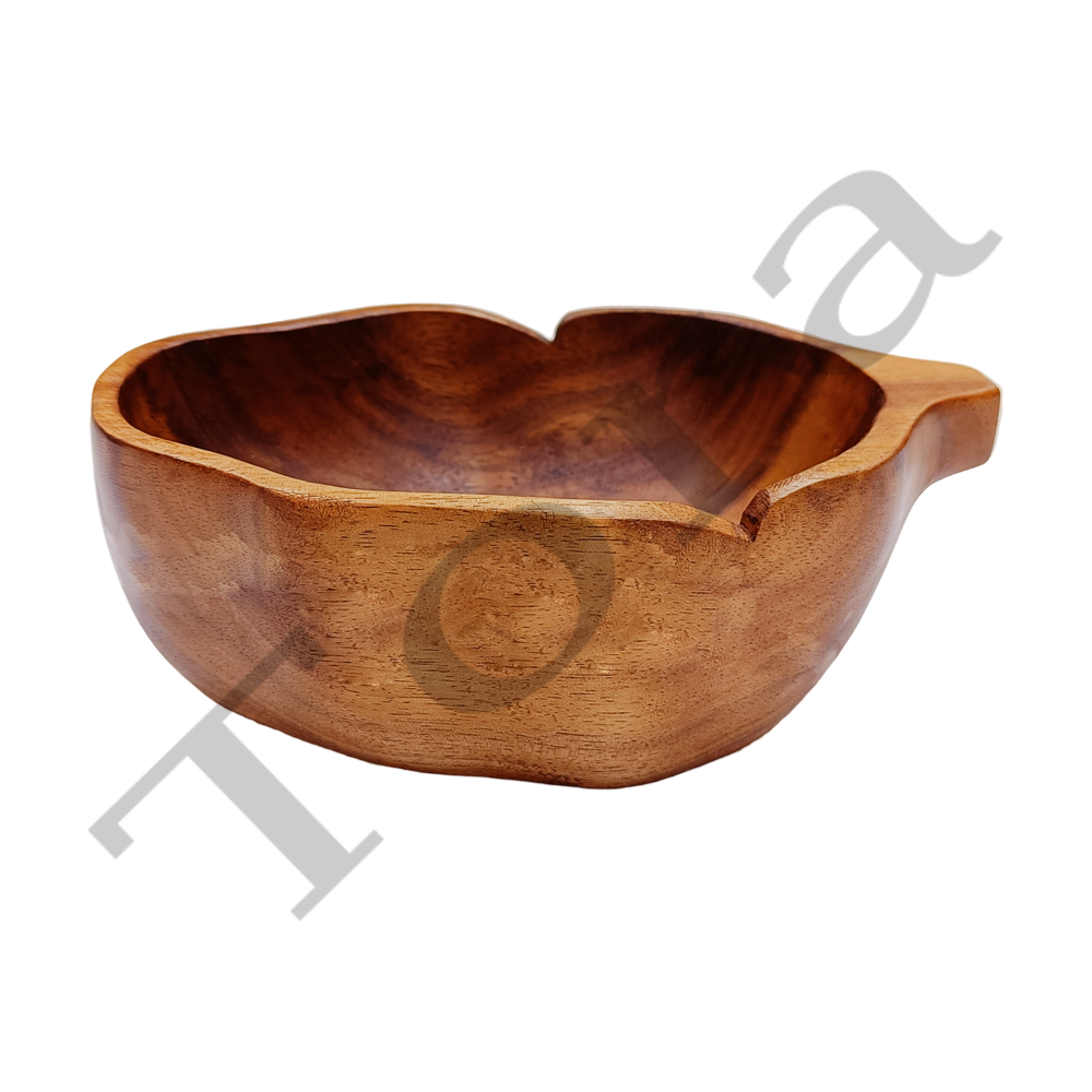 Tora Neem Wooden Bowl Export Quality Handmade(TCNB10009)