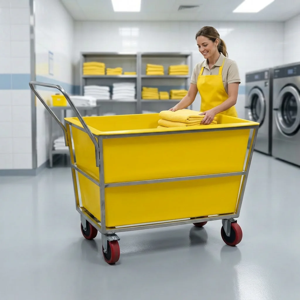 Hospital Laundry Trolley