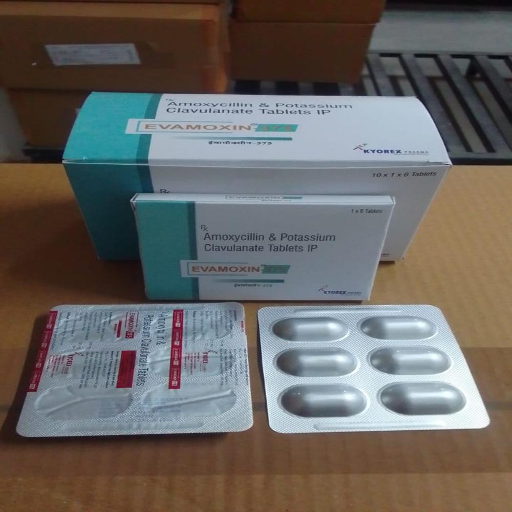 Amoxycillin 500mg + Clavulanic acid 125 mg + LB
